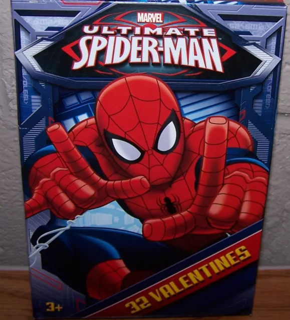 Valentines Day Cards (Box of 32) Marvel Ultimate Spider-Man