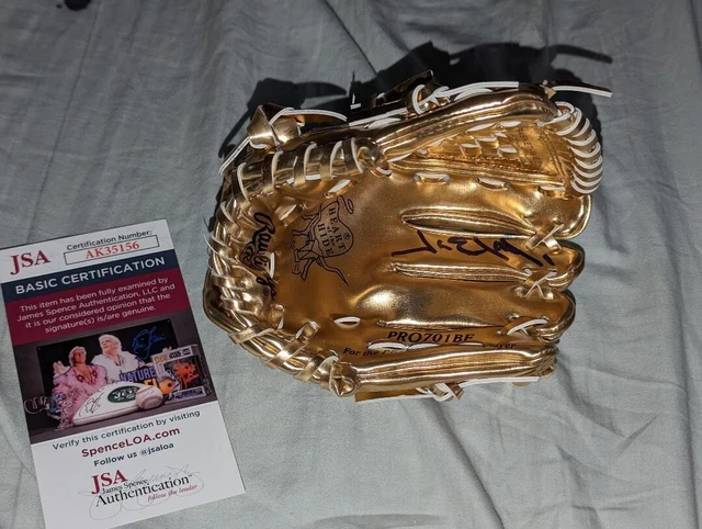 St Louis Cardinals Jim Edmonds Signed Rawlings Mini Gold Glove Award ++ Jsa St Louis Cardinals Jim Edmonds Signed Rawlings Mini Gold Glove Award ++ Jsa