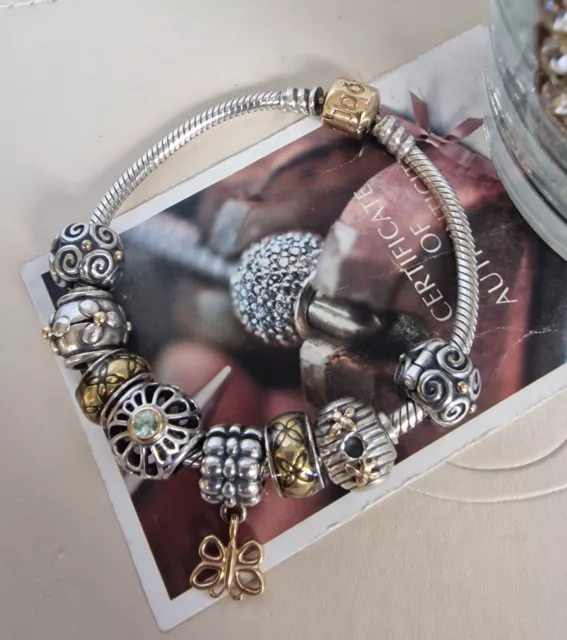 Pandora Moments Heart Padlock Clasp Snake Chain Bracelet – Monica Jewelers