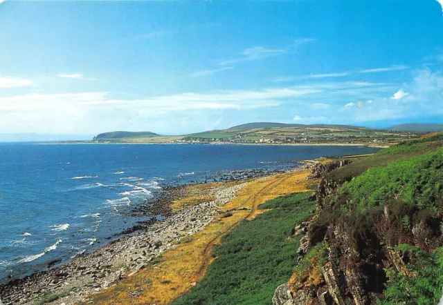 Drumadoon Bay an der Westküste der Insel Arran Schwarzwasserfuß Postkarte A25