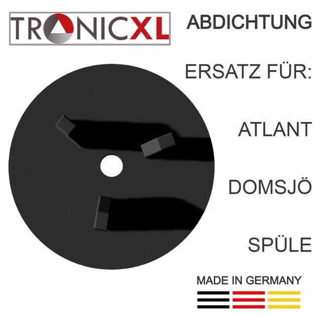 2 PIÈCE JOINT de Rechange pour Ikea Domsjö Atlant Évier Bouchon Joint Bouchon EUR 33,97