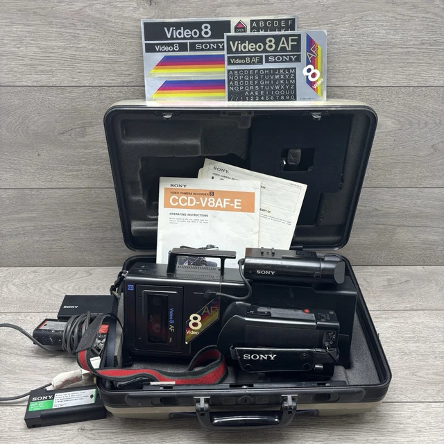 Videocámara Sony CCD-V200E Video 8 PRO de Segunda mano por 200 EUR en Córdoba | Wallapop