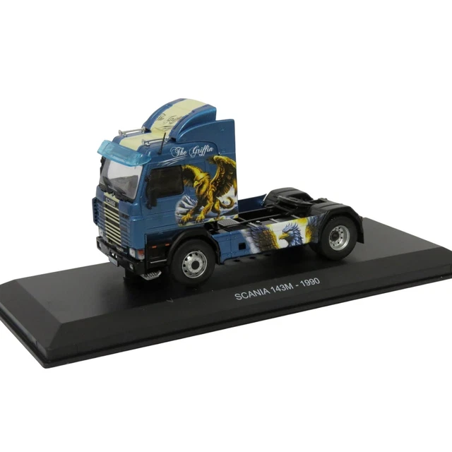 Camion Eligor 1/43 Scania Série R Highline Frigo Robin Chatelain – Blanc – Occasion