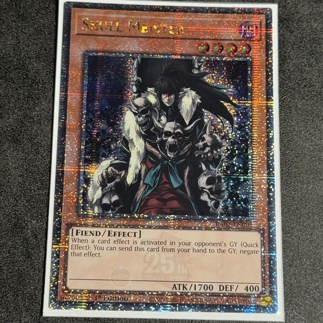 3x Skull Meister 1st Edition Ultra Rare (RA02-EN005) Yu-Gi-Oh! Cards - Near  Mint Condition Yu-Gi-Oh Skull Meister