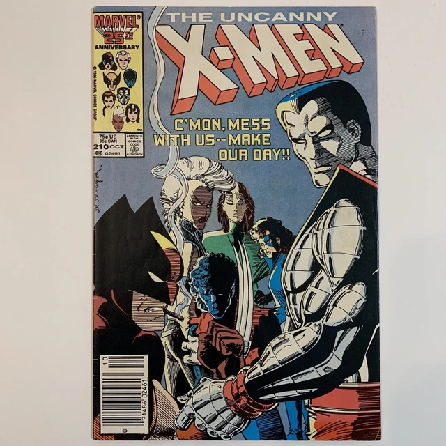 Uncanny X-Men 210 Mid-Grade Marvel 1986 1st App  The Marauders Claremont Romita