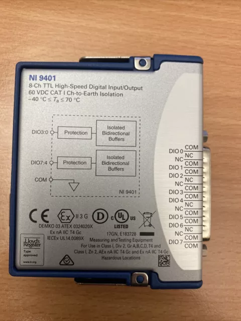 National Instruments NI 9401 TTL high Speed Input/output Card