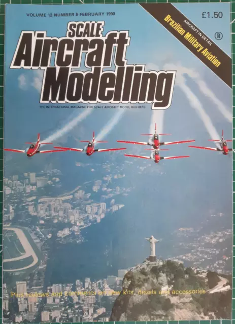 Scale Aircraft Modelling V12 N5 Feb1990 - Brazilian Mil Aviation - A/C in Detail