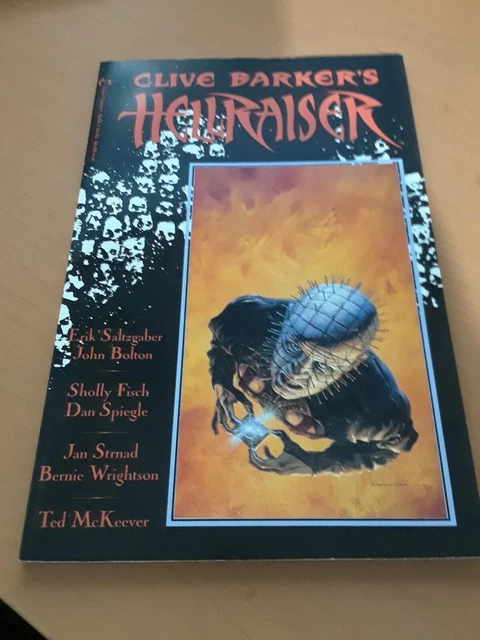 Clive Barker's Hellraiser #1 epic comics 1st appearance pinhead horror reboot