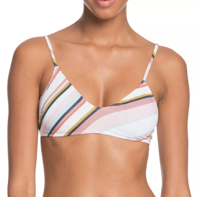 Haut De Bikini Blanc Femme Roxy Beach Classics