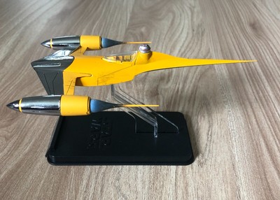 STAR WARS  CHASSEUR  NABOO STAR FIGHTER HORLOGE 1999 lucasfilm 