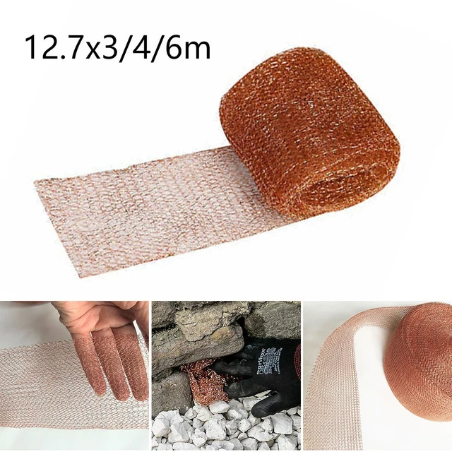 Maille de cuivre tricotée pour une lutte efficace contre les ravageurs et les r