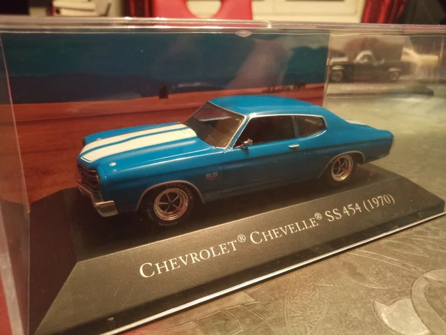 Modèle Réduit Chevrolet Chevelle SS 1973 1:43 Ixo/Altaya - Neuf Sous Vitrine