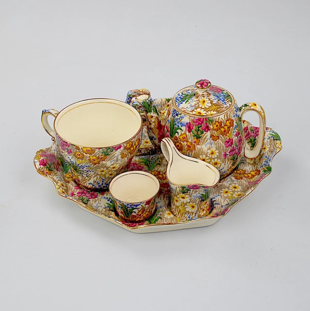 Royal Winton Chintz, Marguerite, Breakfast Set