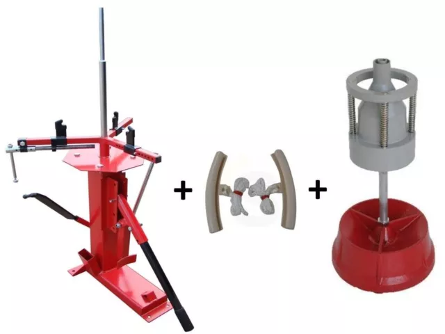 Demonte Pneu manuel jusqu'à 21'' + Equilibreuse manuelle + 2 Protèges Jante