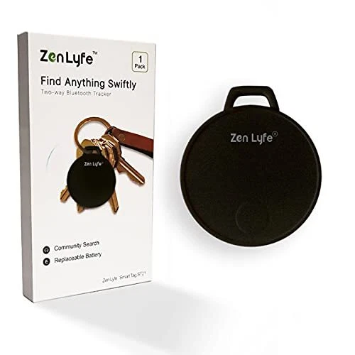 Keys Finder, Bluetooth Tracker and Item Locator for Keys, Bags