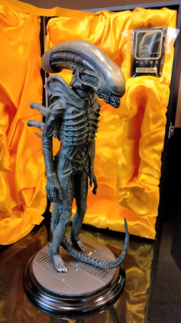 X-PLUS 12" ALIEN Metal Statue - SCI-FI HEAVY WEIGHT COLLECTION ©2005 #218/1000