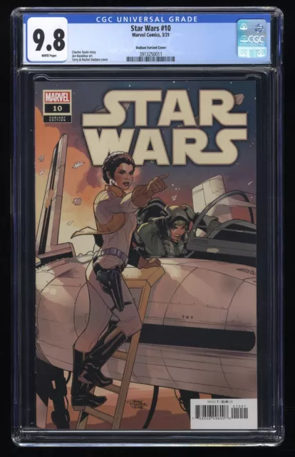Star Wars #10 CGC NM/M 9.8 White Pages Dodson Variant Marvel