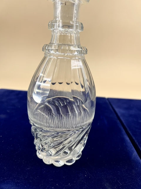 Superbe & ancienne carafe Baccarat modèle du XIX eme Louis Philippe Restauration 3