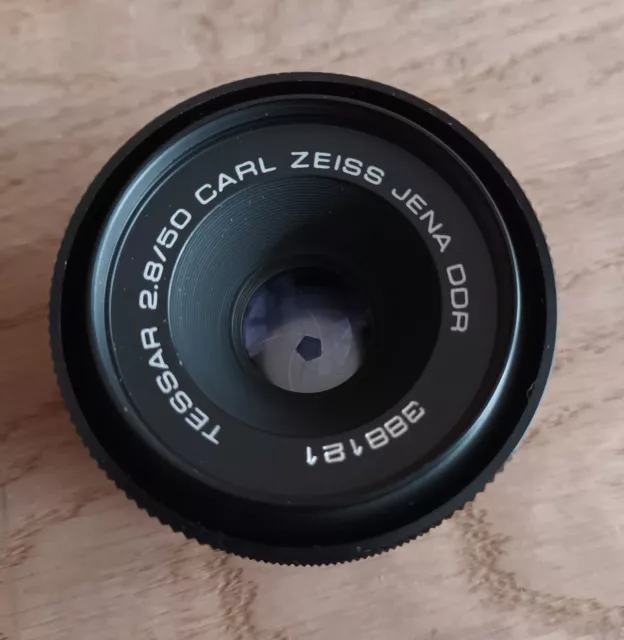 Carl Zeiss Jena Tessar 2,8/50mm Objektiv M42