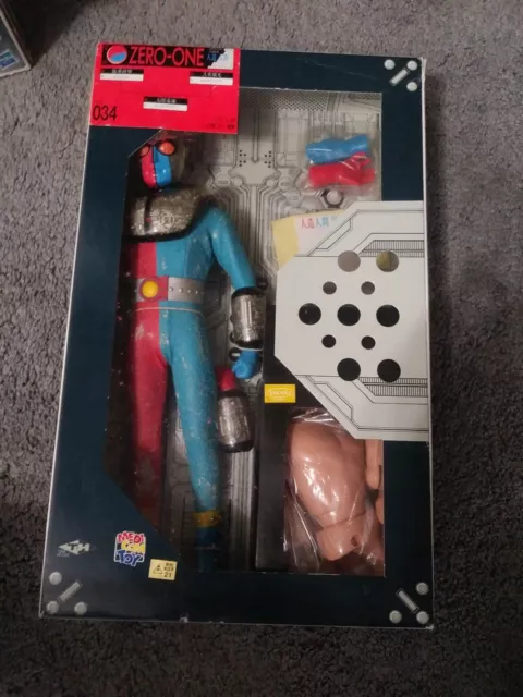 Rare Medicom RAH 034 12” Real Action Heroes Kikaida 01 Popy Kikaider Japan