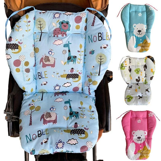 Universal Baby Stroller Seat Cushion Soft Pram Liner Mat Cart Chair Pad Cover AU