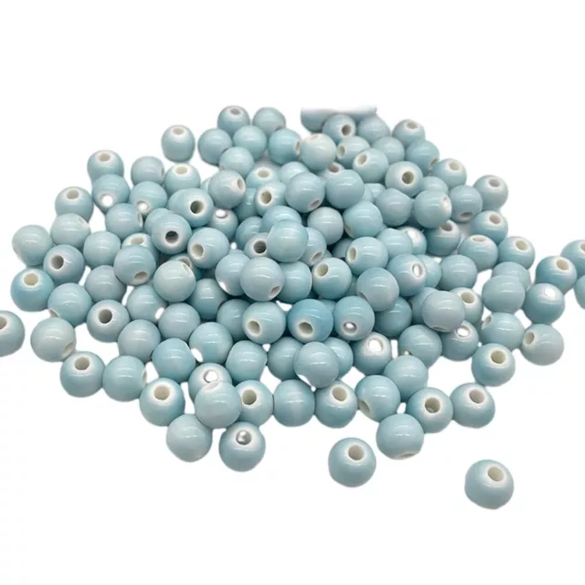 Schmuck Perlen Keramikmaterial Blau/grün/rosa DIY Für Armbänder/ Halsketten