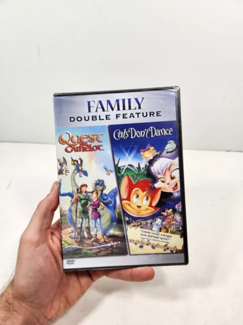 Quest for Camelot / Cats Don't Dance (DVD, 2006) Brand New Factory Sealed