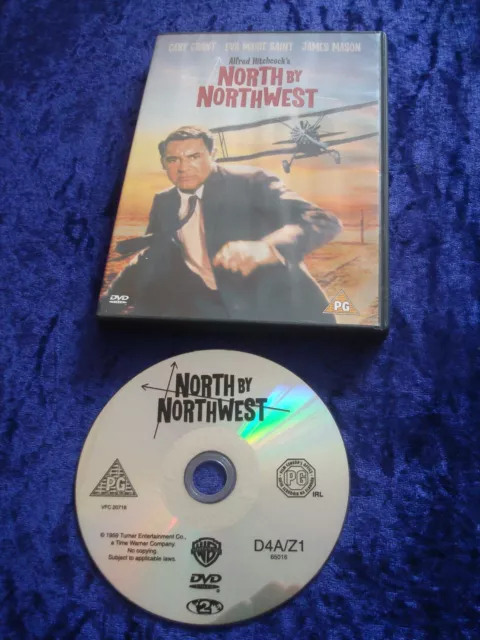 Dvd.north By Northwest.alfred Hitchcock.cary Grant.eva Marie Saint.mason.uk R2