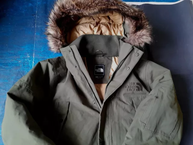 North Face Artic Goose Down Hyvent Thick Parka/coat..small Mens