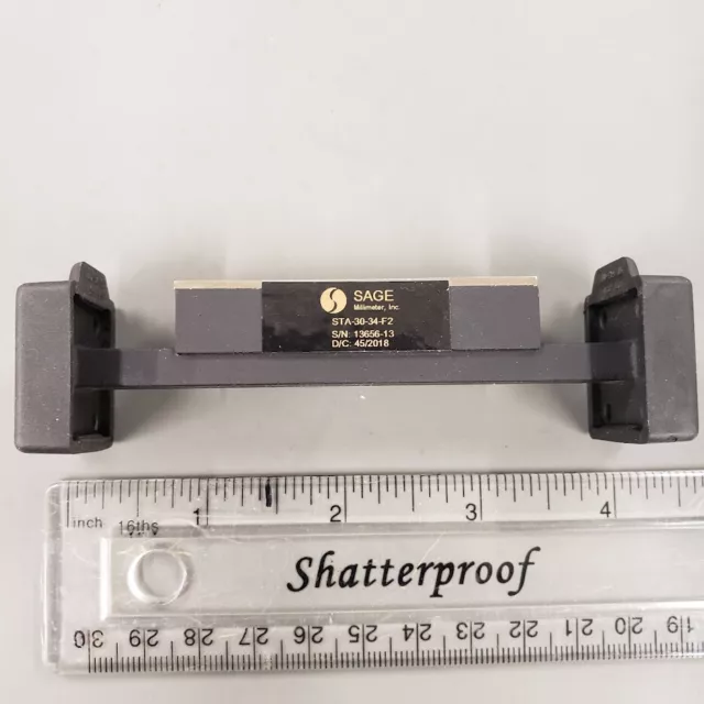 SAGE Millimeter, WR-34 Fixed Waveguide Attenuator, STA-30-34-F2, 22 to 33 GHz