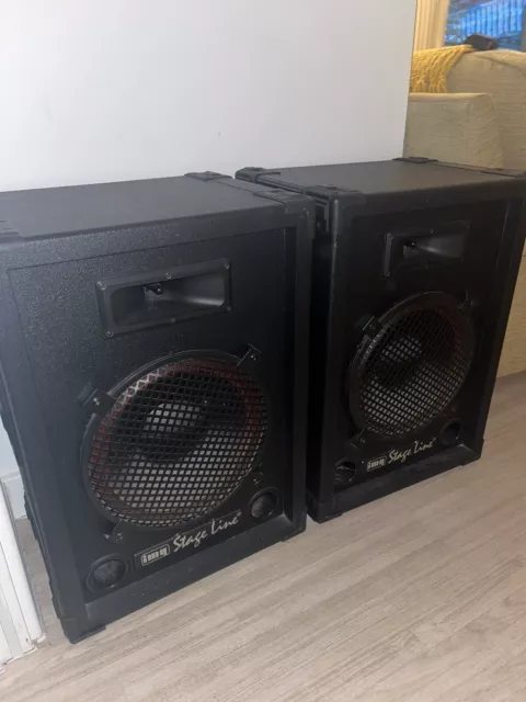 img stageline speakers Pab-12p 62inch speakers 350W PAIR