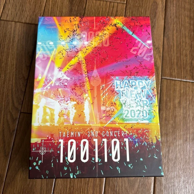 SHINEE TAEMIN 2ND Concert 1001101 Blu-ray FC Limited Edition
