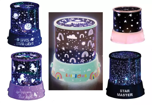 Fairy/Dreamy/Space Star/Rainbow / Master Light Projector LED Lamp Kids Bedroom