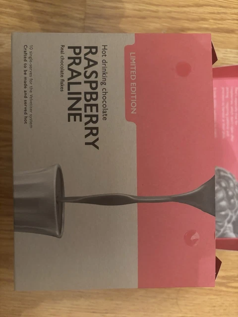 HOTEL CHOCOLAT HOT Chocolate Limited Edition Raspberry Praline 10 ...