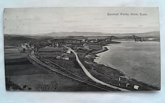 Postcard. CONNEL FERRY from East. Argyllshire. Used. Oban p/mark. VG.