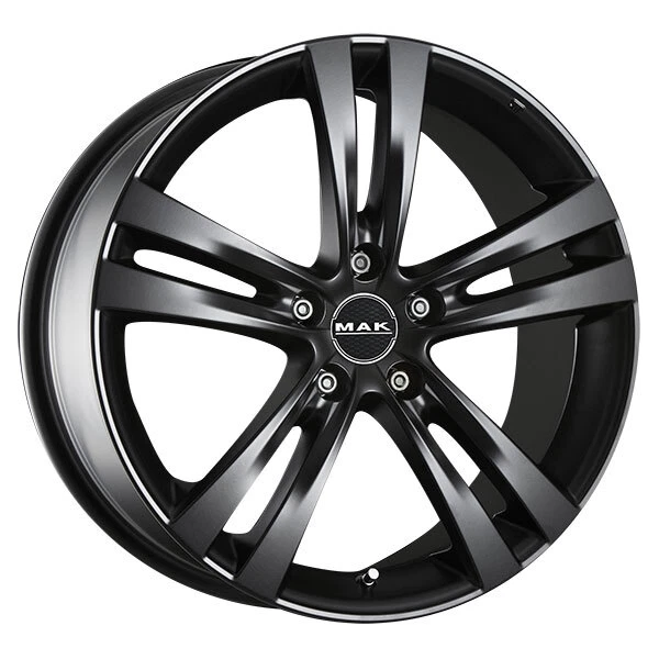 JANTES ROUES MAK Zenith Pour Honda Civic 7X17 5X114,3 Matt Black 2Ir ...
