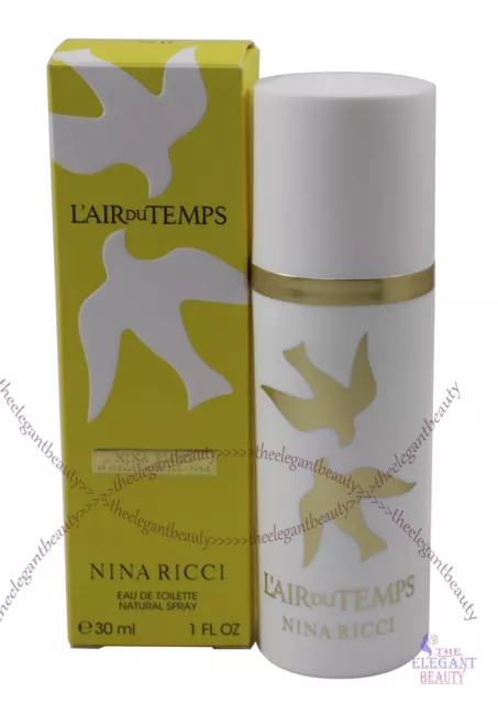 L' Air Du Temps by Nina Ricci 1.0oz/30ml Eau de Toilette Spray New In Box