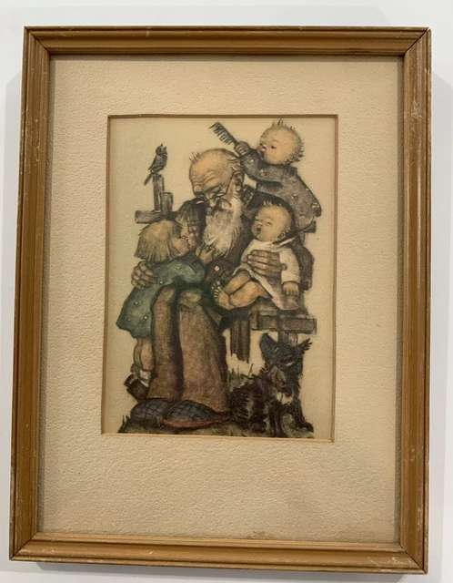 Hummel Framed Art  Vintage - ARS SACRA 1941 H.D. INC. - Set Of 4 - EUC