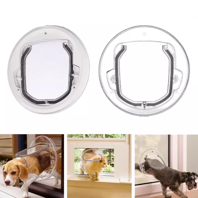 Dog Cat Flap Door for Sliding Glass Doors Pet Supplies with