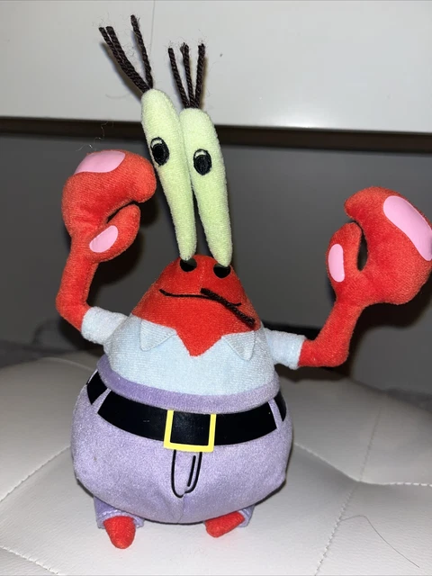 TY BEANIE BABIES Spongebob Squarepants Mr Krabs Crabs Plush Soft Toy £