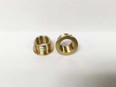 Threaded Pipe Lamp Part Reducer-1/4M To 1/8F**Solid Brass**(1-Pc.)