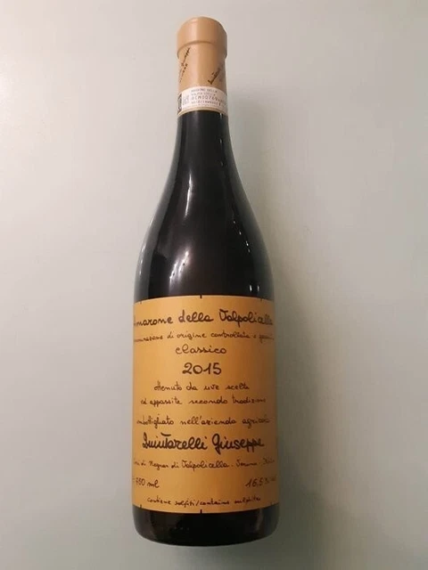 1 Bott da 0,750 AMARONE DELLA VALPOLICELLA CLASSICO 2015 GIUSEPPE QUINTARELLI