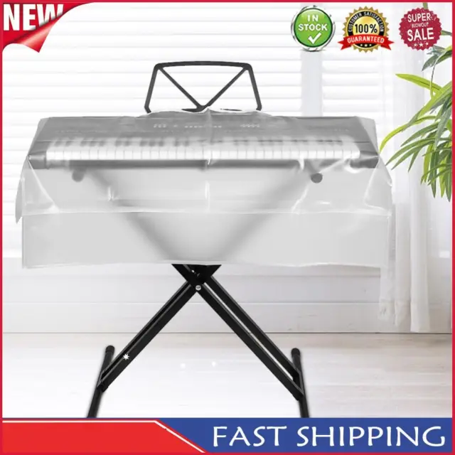 61/88 Keys Transparent Frosted Piano Cover Best for All Digital Pianos Consoles