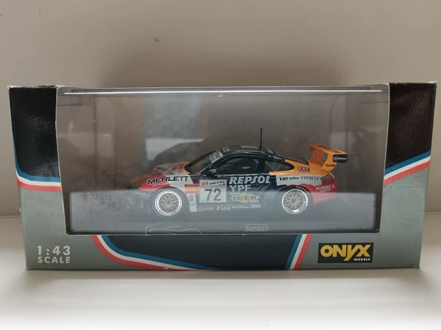 ONYX 1/43 CLASSIC PORSCHE 911 GT3R LE MANS SALDANA #72 CAR XLM039 - UK