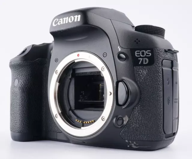 Ex Canon EOS 7d 18.0MP Digital SLR Kamera Schwarz 53,869 Fotos Aus Japan