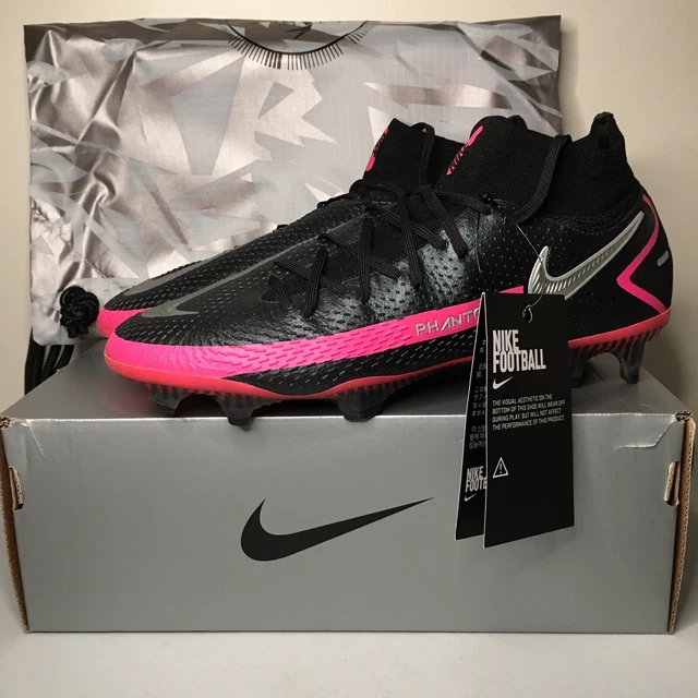 Size 7 - Nike Phantom GT Elite DF FG Black Pink Blast CW6589-006