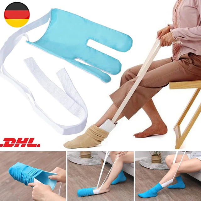 Sockenanziehhilfe, hochwertige Anziehhilfe für Socken und Strümpfe, Anziehhilfe.
