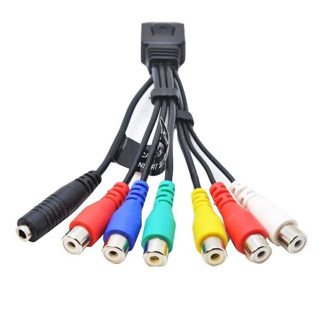 Dreamcast Scart Cable Cavo SCART Per Console Sega Dreamcast - Collegamento Alla TV, Lunghezza 180cm, Venditore UK, Nuovo Dreamcast Av Port Replacement - Foto 9