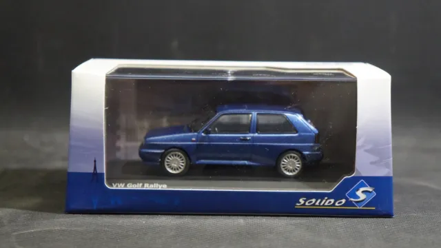 Miniature Solido neuve Die cast 1/43 VW Golf rallye s4311302