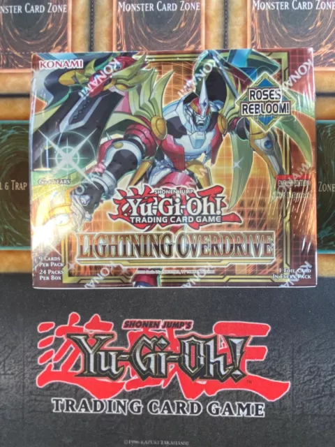 Yugioh Lightning Overdrive 1st Edition Booster Box Factory Sealed Brand New